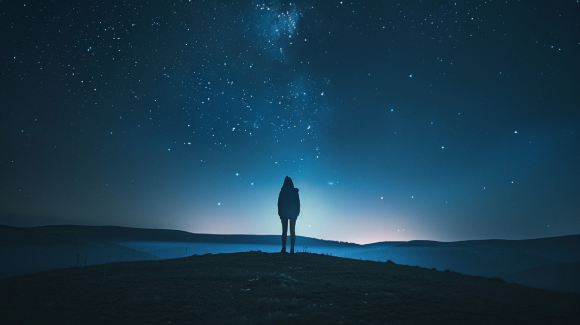 Happiness the Night Sky Gives Us